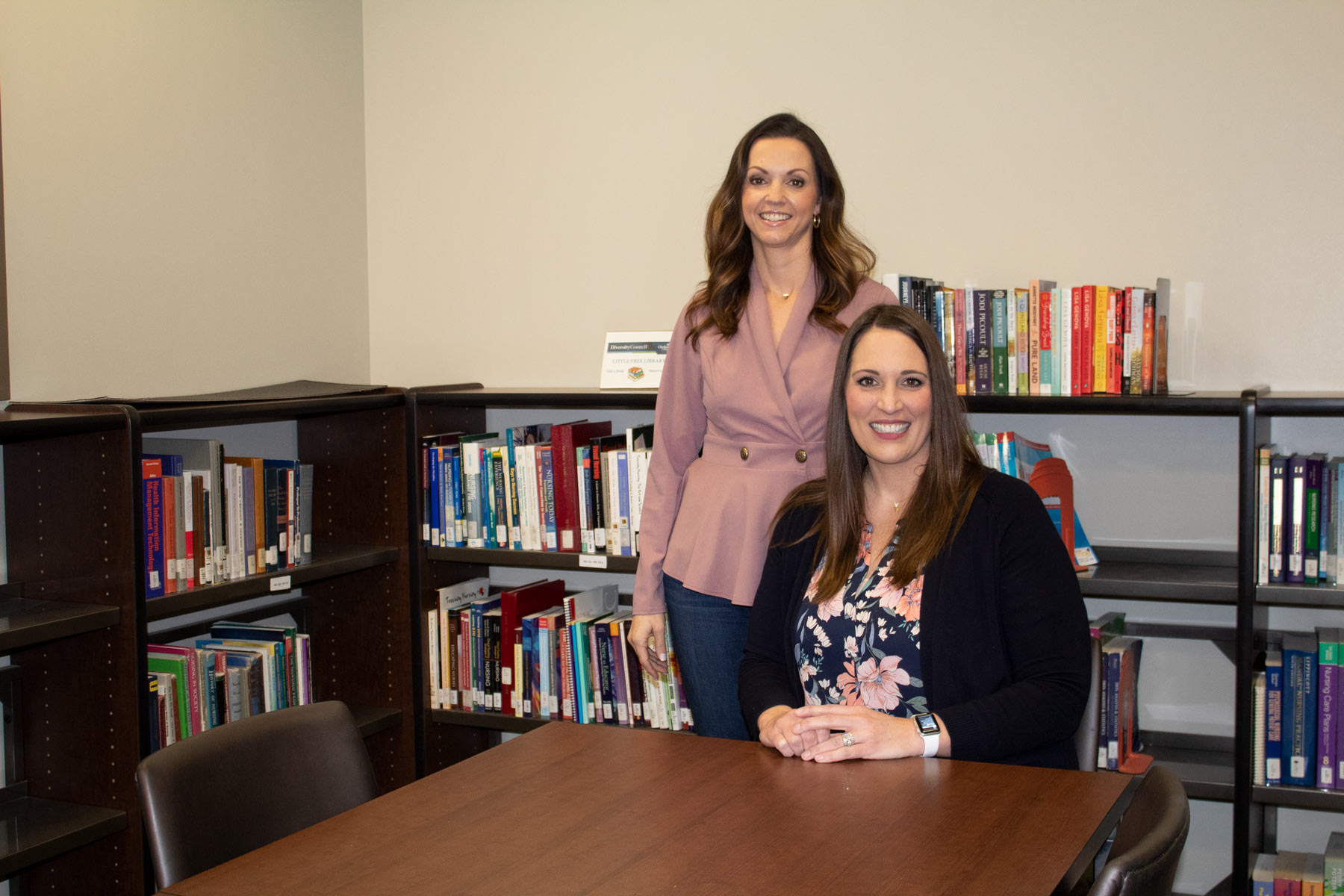 Rachel Pfeifer and Nicole Shives