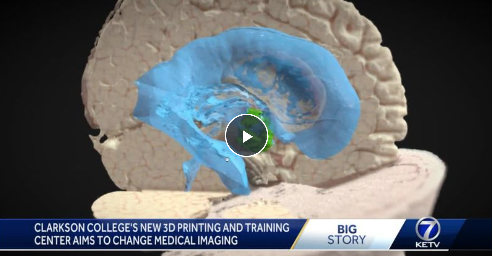 KETV Highlights 3D Printing and Training Center at Clarkson College