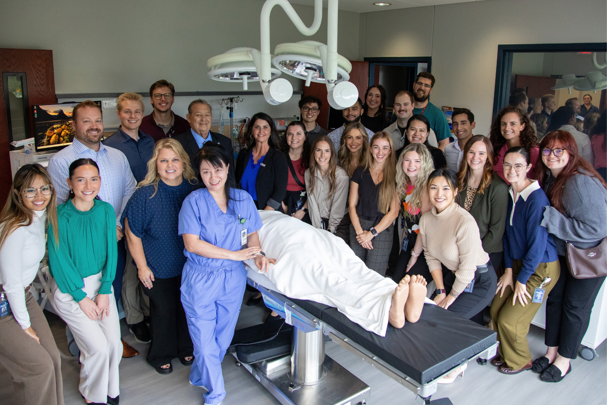 team of individuals at surgery