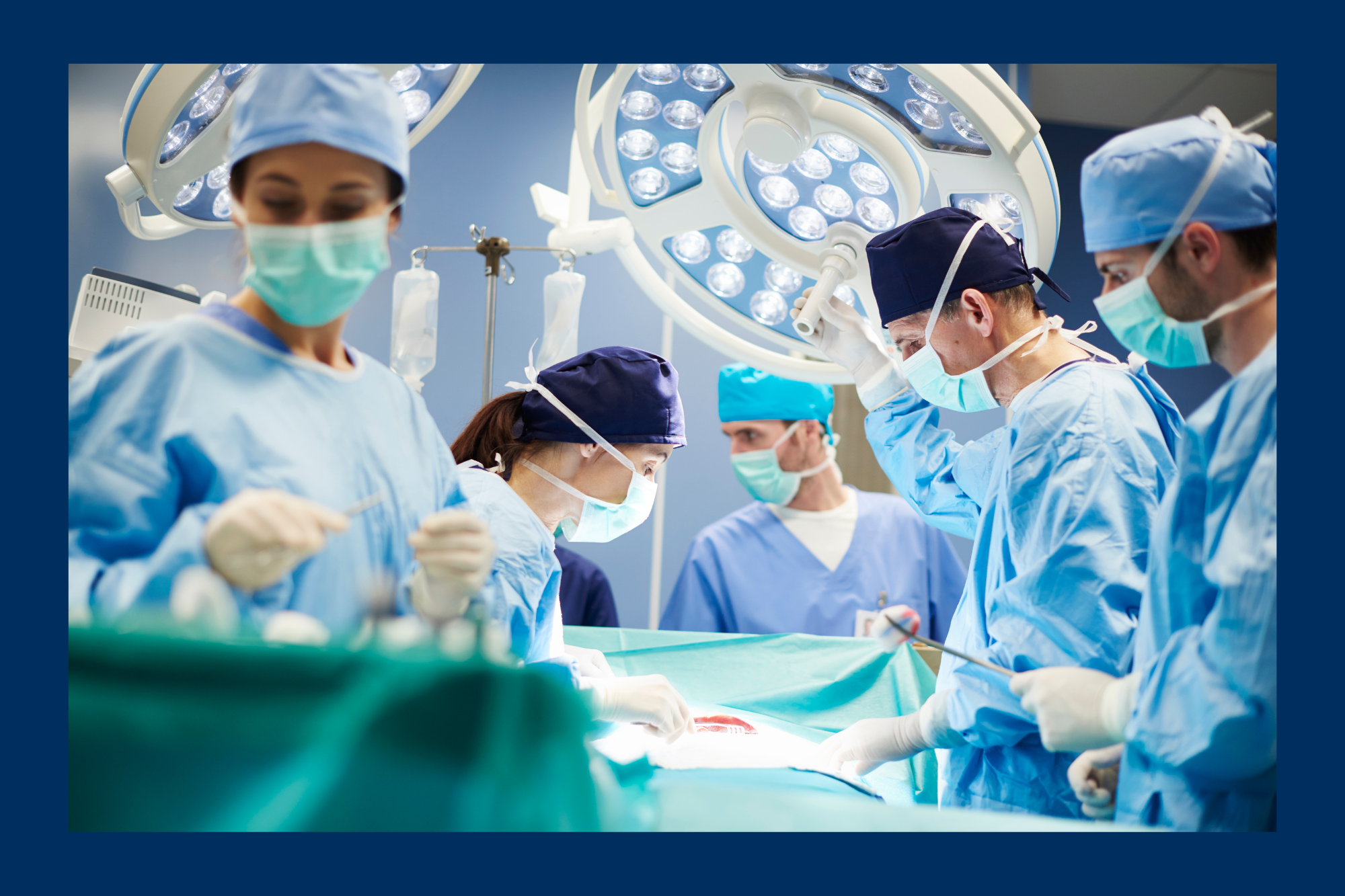team of individuals at surgery