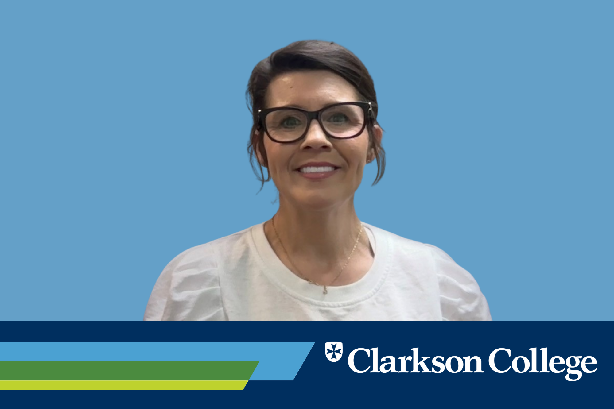 SueAnn, Clarkson College student